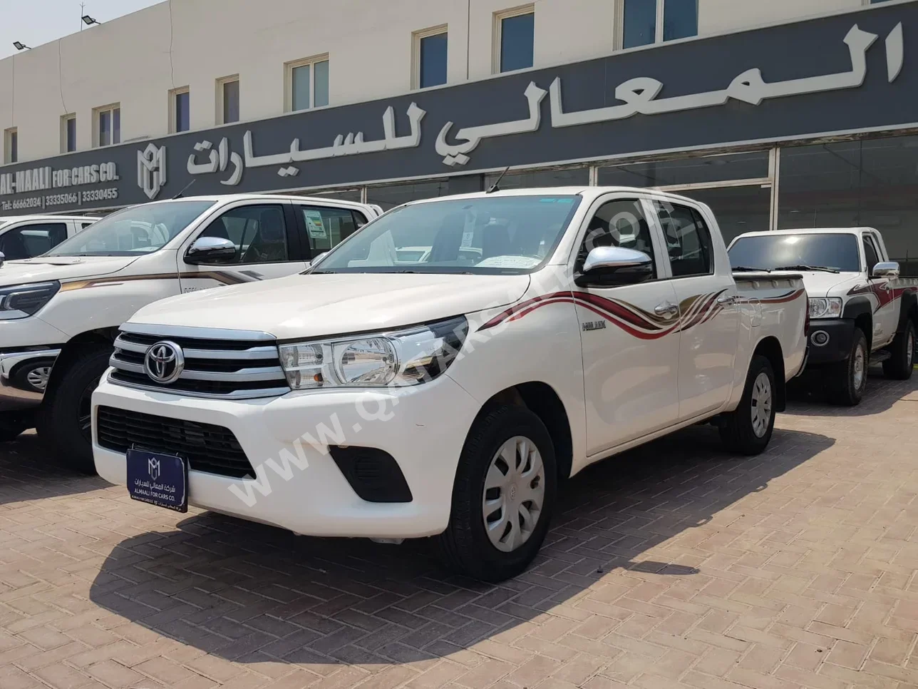 Toyota  Hilux  2021  Manual  190,000 Km  4 Cylinder  Front Wheel Drive (FWD)  Pick Up  White