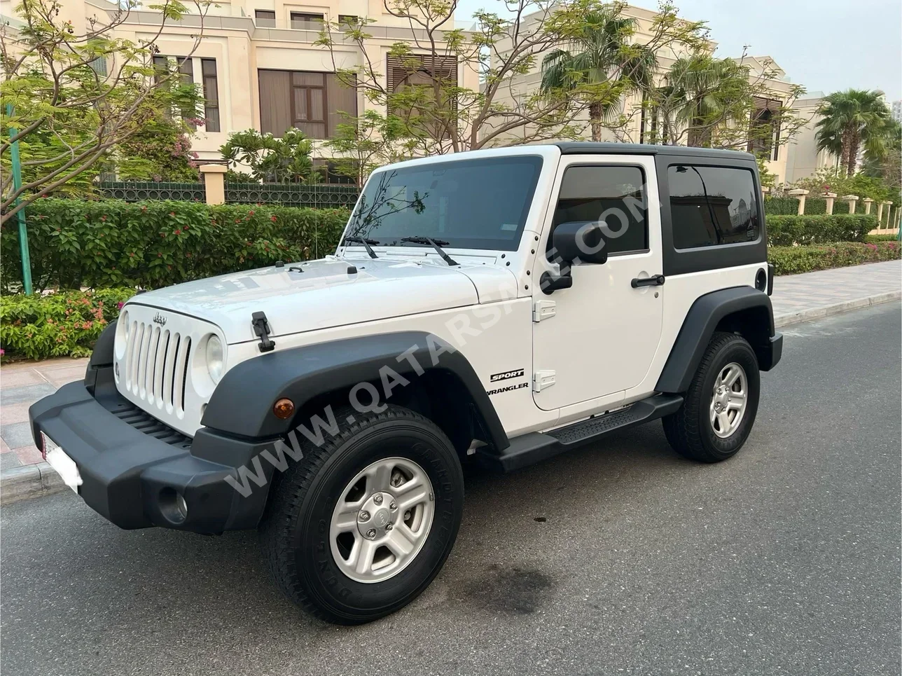 Jeep  Wrangler  Sport  2015  Automatic  74,776 Km  6 Cylinder  Four Wheel Drive (4WD)  SUV  White and Black