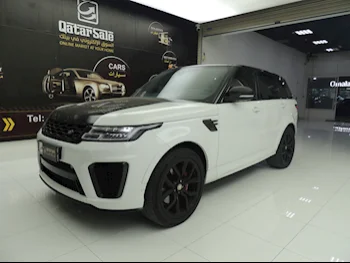 Land Rover  Range Rover  Sport SVR  2018  Automatic  122,000 Km  8 Cylinder  Four Wheel Drive (4WD)  SUV  White