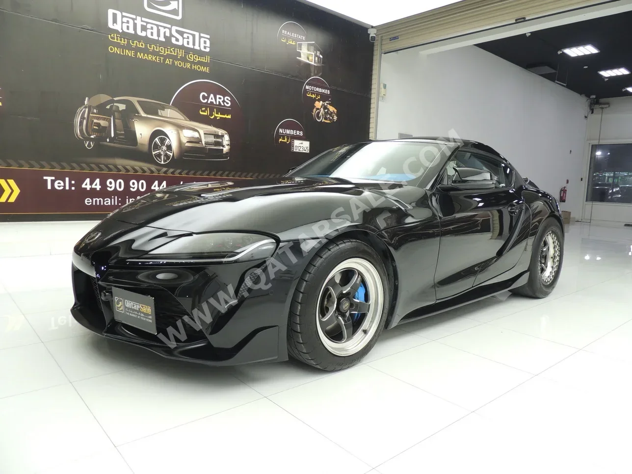  Toyota  Supra  GR  2020  Automatic  29,000 Km  6 Cylinder  Rear Wheel Drive (RWD)  Coupe / Sport  Black  With Warranty