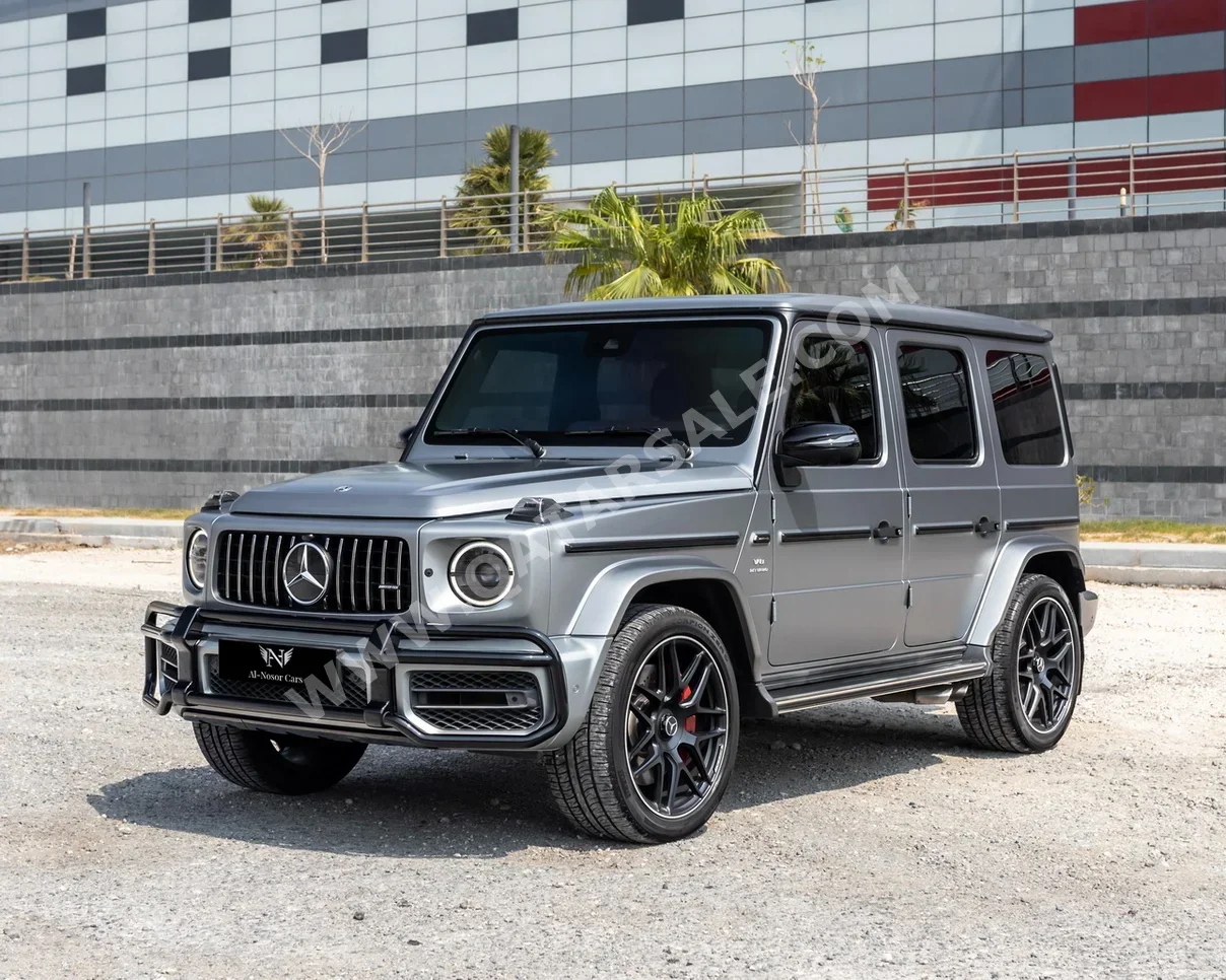 Mercedes-Benz  G-Class  63 AMG  2019  Automatic  78,000 Km  8 Cylinder  Four Wheel Drive (4WD)  SUV  Silver