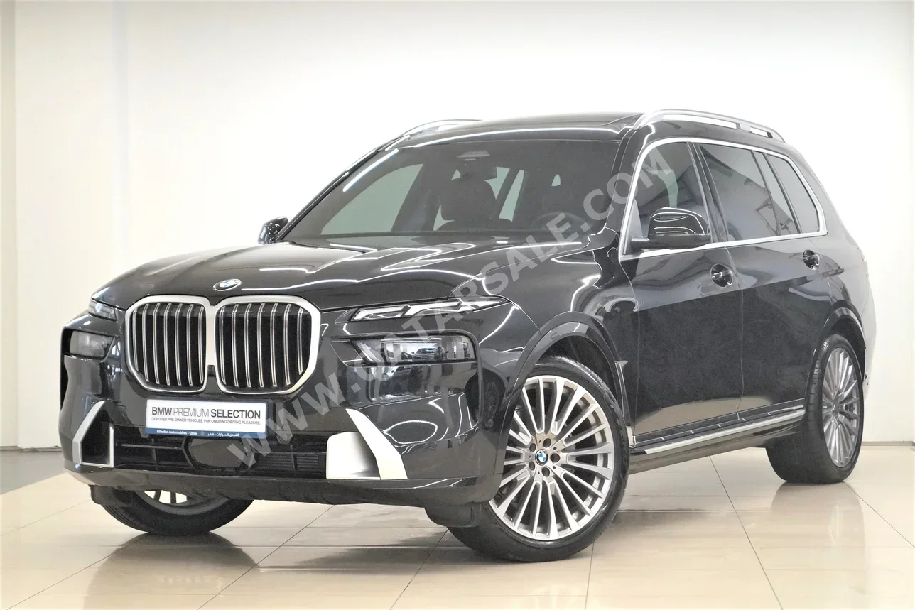 BMW  X-Series  X7 40i  2024  Automatic  2,000 Km  6 Cylinder  All Wheel Drive (AWD)  SUV  Black  With Warranty