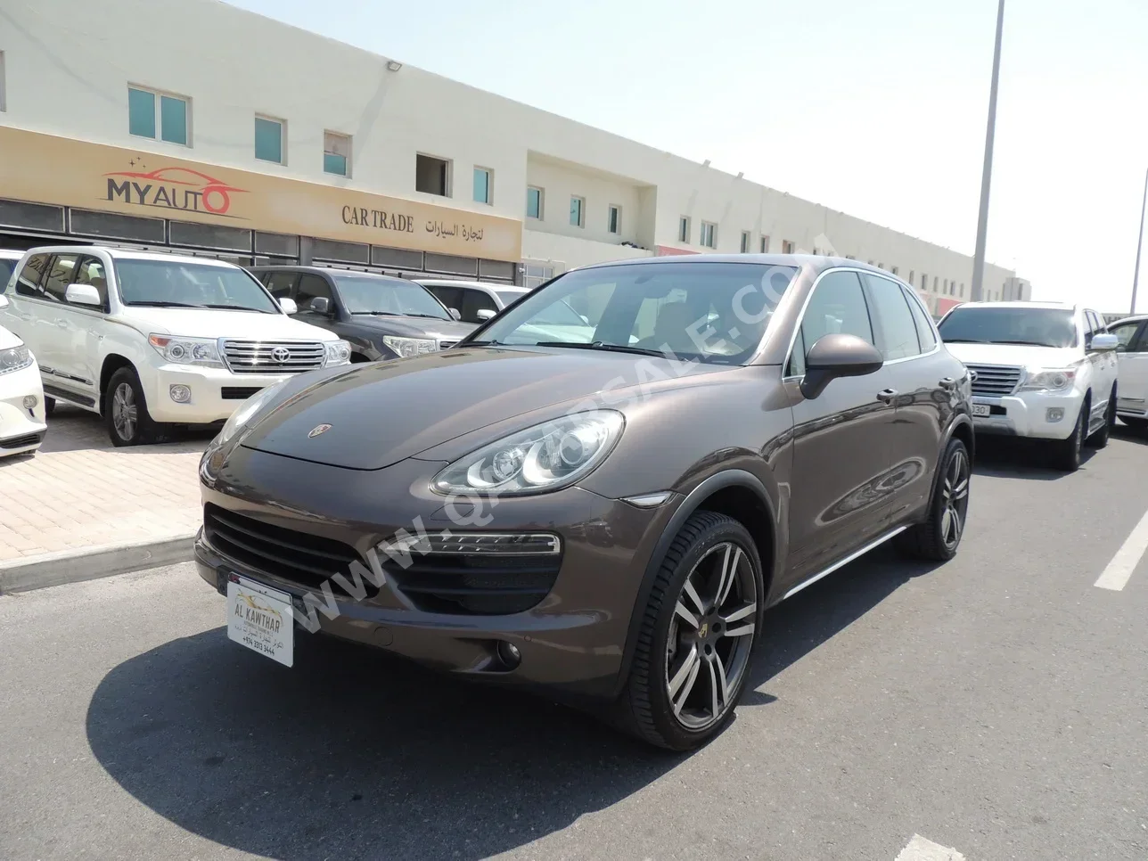 Porsche  Cayenne  S  2011  Automatic  93,000 Km  8 Cylinder  Four Wheel Drive (4WD)  SUV  Brown