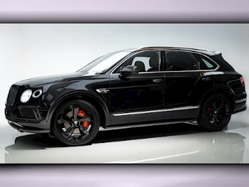 Bentley  Bentayga  2017  Automatic  91٬000 Km  12 Cylinder  Four Wheel Drive (4WD)  SUV  Black