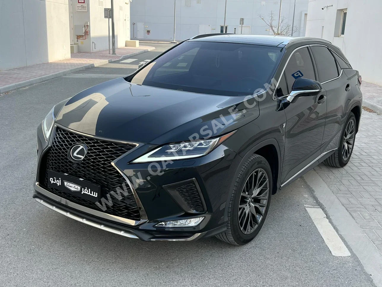 Lexus  RX  350 F Sport  2022  Automatic  12٬000 Km  4 Cylinder  Four Wheel Drive (4WD)  SUV  Black  With Warranty