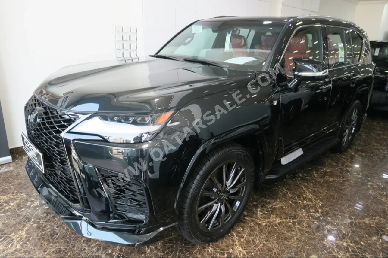 Lexus  LX  600 F Sport  2024  Automatic  0 Km  6 Cylinder  Four Wheel Drive (4WD)  SUV  Black  With Warranty