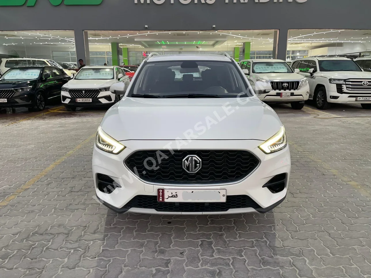 MG  Zs  2021  Automatic  54٬000 Km  4 Cylinder  Front Wheel Drive (FWD)  SUV  White  With Warranty