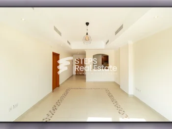 1 Bedrooms  Apartment  in Doha -  The Pearl  Semi Furnished