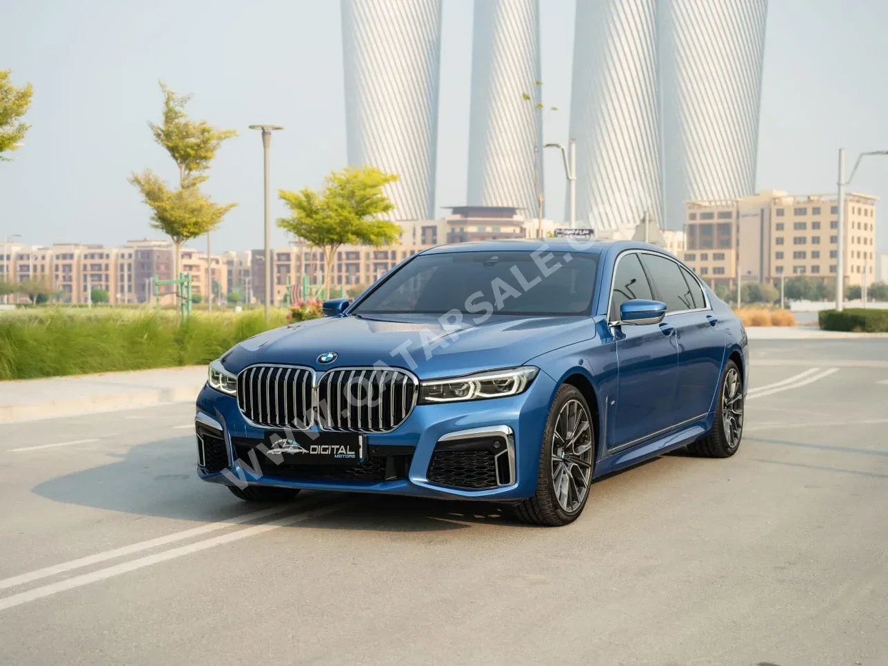 BMW  7-Series  740 Li  2021  Automatic  56,365 Km  6 Cylinder  Rear Wheel Drive (RWD)  Sedan  Blue