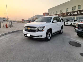 Chevrolet  Tahoe  LT  2017  Automatic  157,000 Km  8 Cylinder  Four Wheel Drive (4WD)  SUV  White