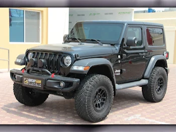 Jeep  Wrangler  2019  Automatic  33,000 Km  6 Cylinder  Four Wheel Drive (4WD)  SUV  Black