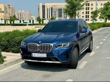 BMW  X-Series  X3 30i  2022  Automatic  22,000 Km  4 Cylinder  All Wheel Drive (AWD)  SUV  Blue  With Warranty