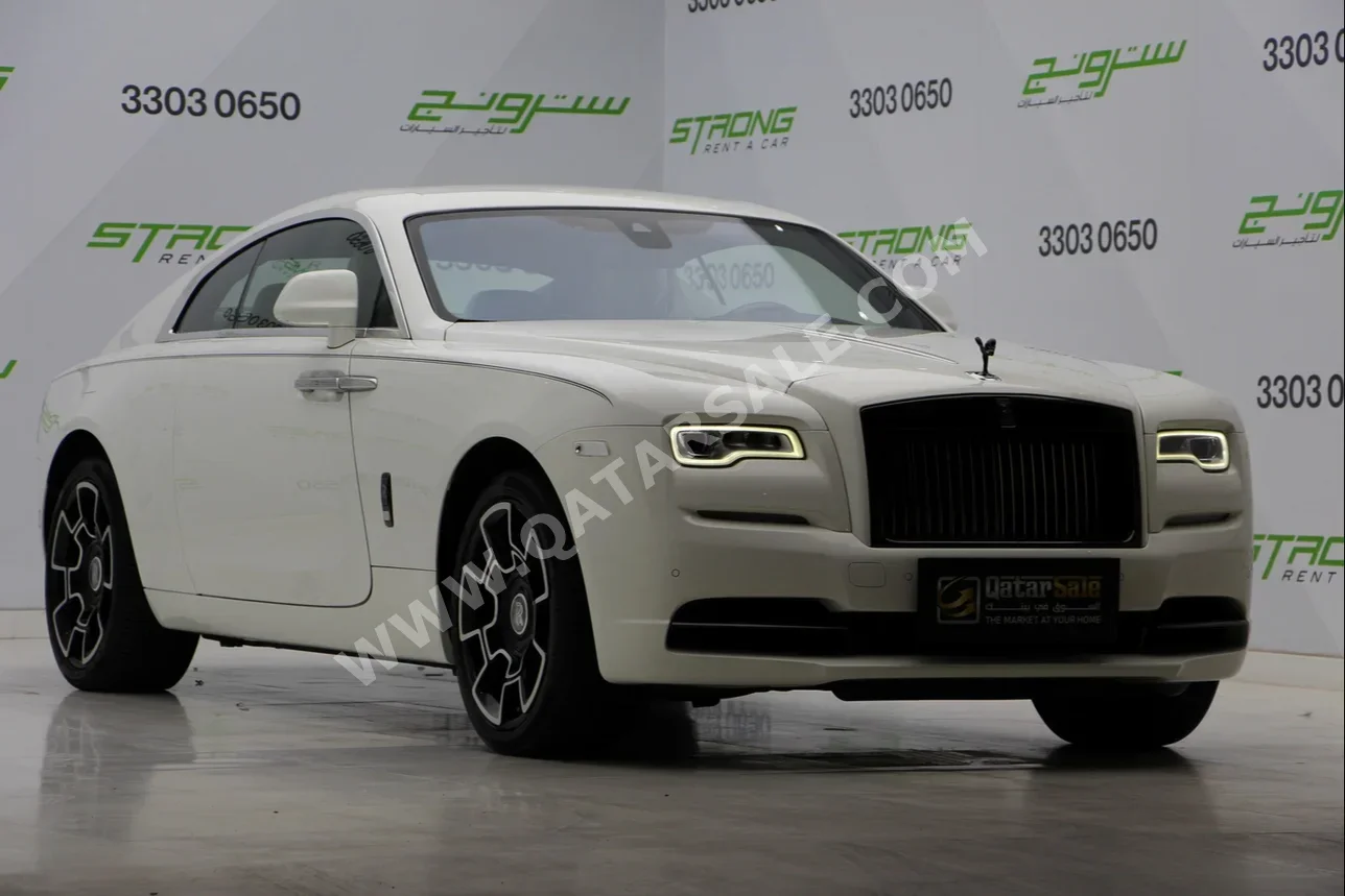 Rolls-Royce  Wraith  2017  Automatic  55,000 Km  12 Cylinder  All Wheel Drive (AWD)  Coupe / Sport  White