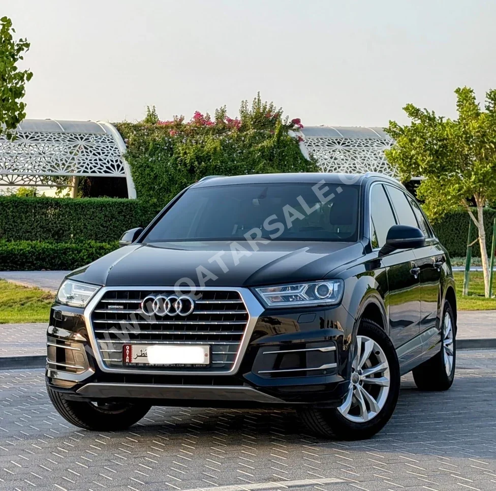 Audi  Q7  40 TFSI  2019  Automatic  70,200 Km  4 Cylinder  All Wheel Drive (AWD)  SUV  Black  With Warranty