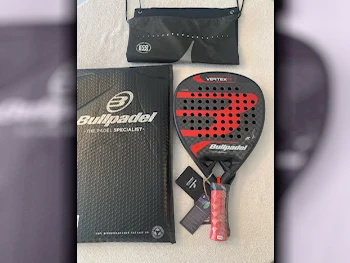 Tennis/Paddle Rackets Red - Black  For Adults  Racket Bag Included  For Advanced