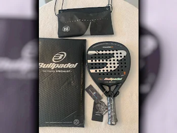 Tennis/Paddle Rackets Black  For Adults  Racket Bag Included  For Advanced