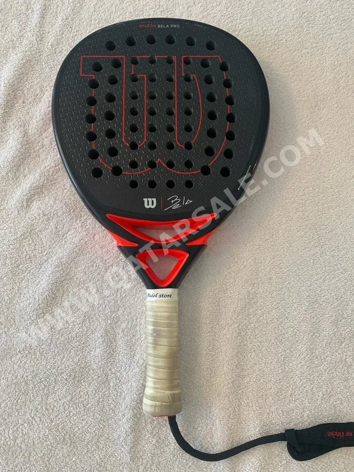 Tennis/Paddle Rackets Wilson  Black  For Adults  For Advanced