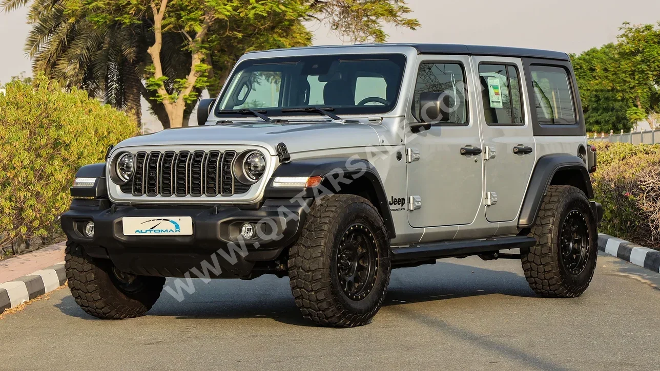 Jeep  Wrangler  Sport Plus  2024  Automatic  0 Km  6 Cylinder  Four Wheel Drive (4WD)  SUV  Silver  With Warranty