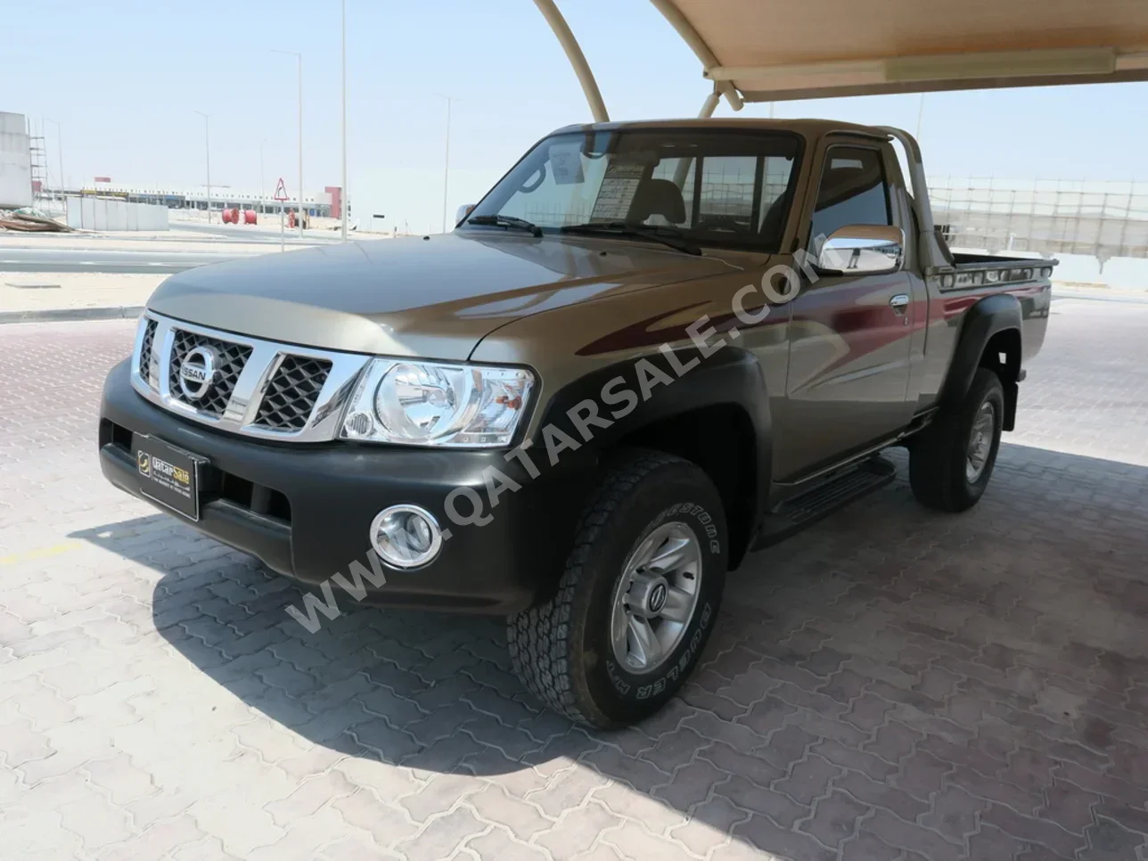 Nissan  Patrol  Pickup  2021  Manual  13,000 Km  6 Cylinder  Four Wheel Drive (4WD)  Pick Up  Gold