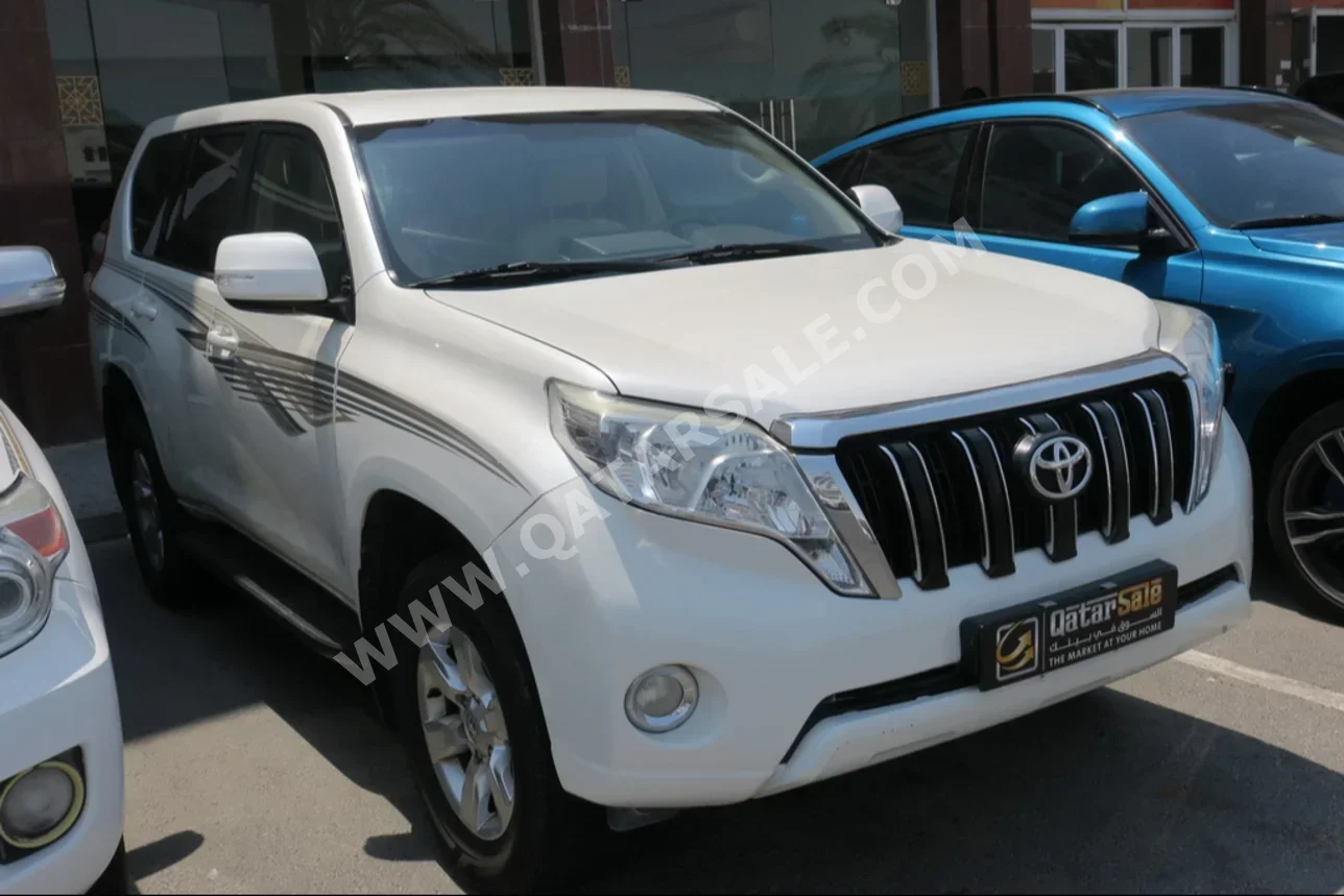 Toyota  Prado  2015  Automatic  245,000 Km  4 Cylinder  Four Wheel Drive (4WD)  SUV  White