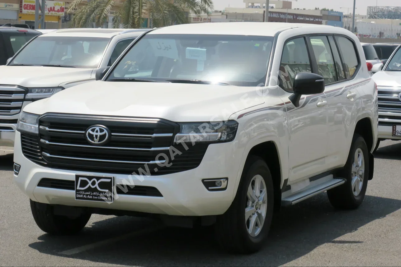 Toyota  Land Cruiser  GXR Twin Turbo  2024  Automatic  0 Km  6 Cylinder  Four Wheel Drive (4WD)  SUV  White  With Warranty