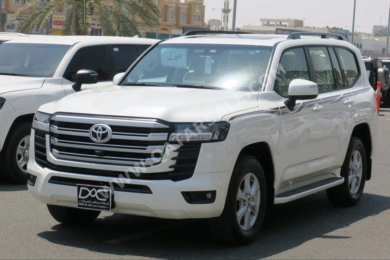 Toyota  Land Cruiser  GXR Twin Turbo  2024  Automatic  0 Km  6 Cylinder  Four Wheel Drive (4WD)  SUV  White  With Warranty