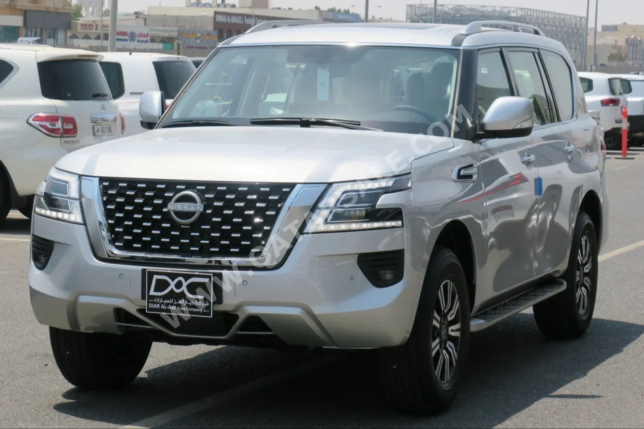 Nissan  Patrol  SE  2024  Automatic  0 Km  6 Cylinder  Four Wheel Drive (4WD)  SUV  Silver  With Warranty