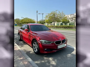 BMW  3-Series  320i  2014  Automatic  93,000 Km  4 Cylinder  Rear Wheel Drive (RWD)  Sedan  Red