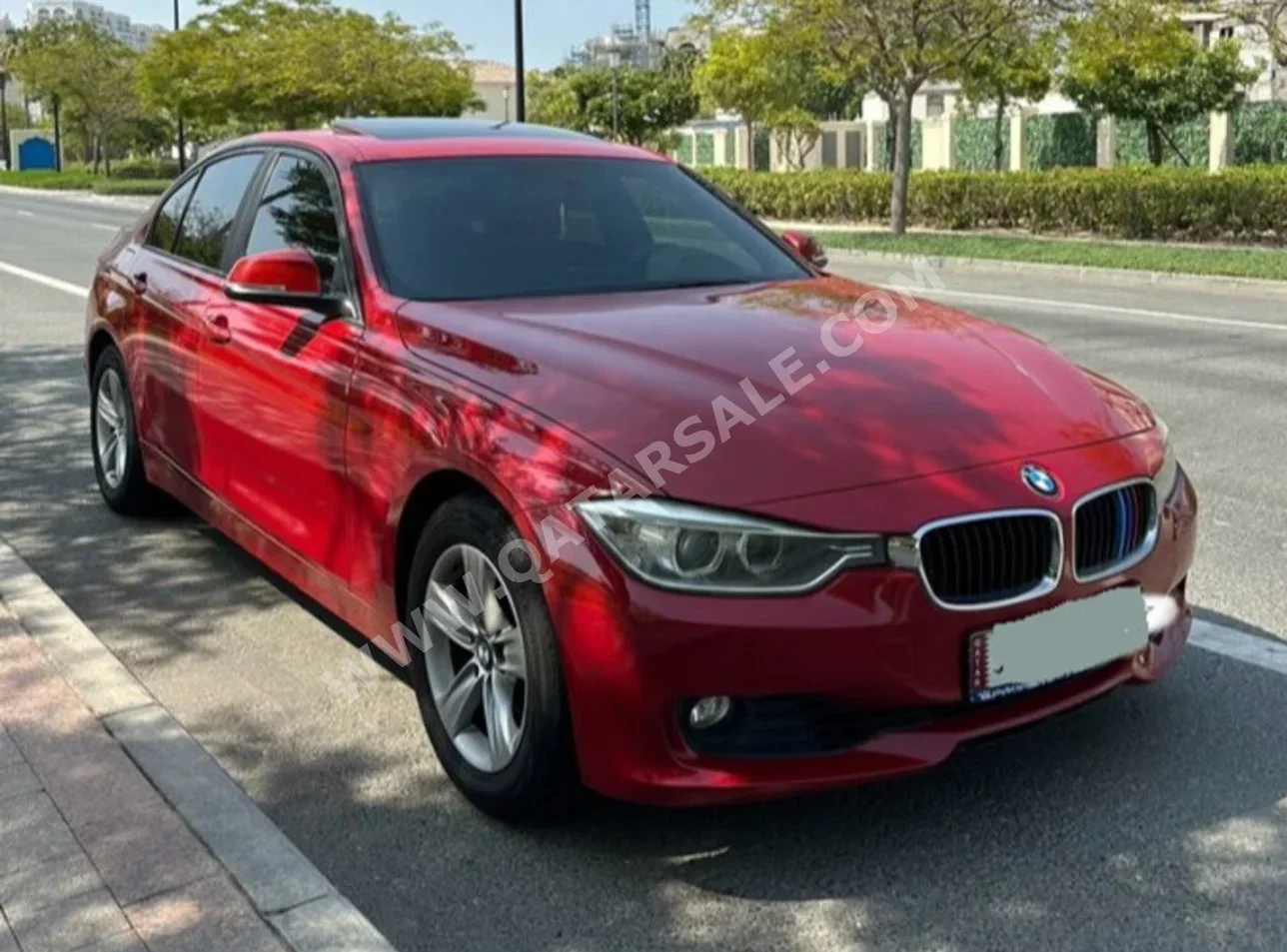 BMW  3-Series  320i  2014  Automatic  93,000 Km  4 Cylinder  Rear Wheel Drive (RWD)  Sedan  Red