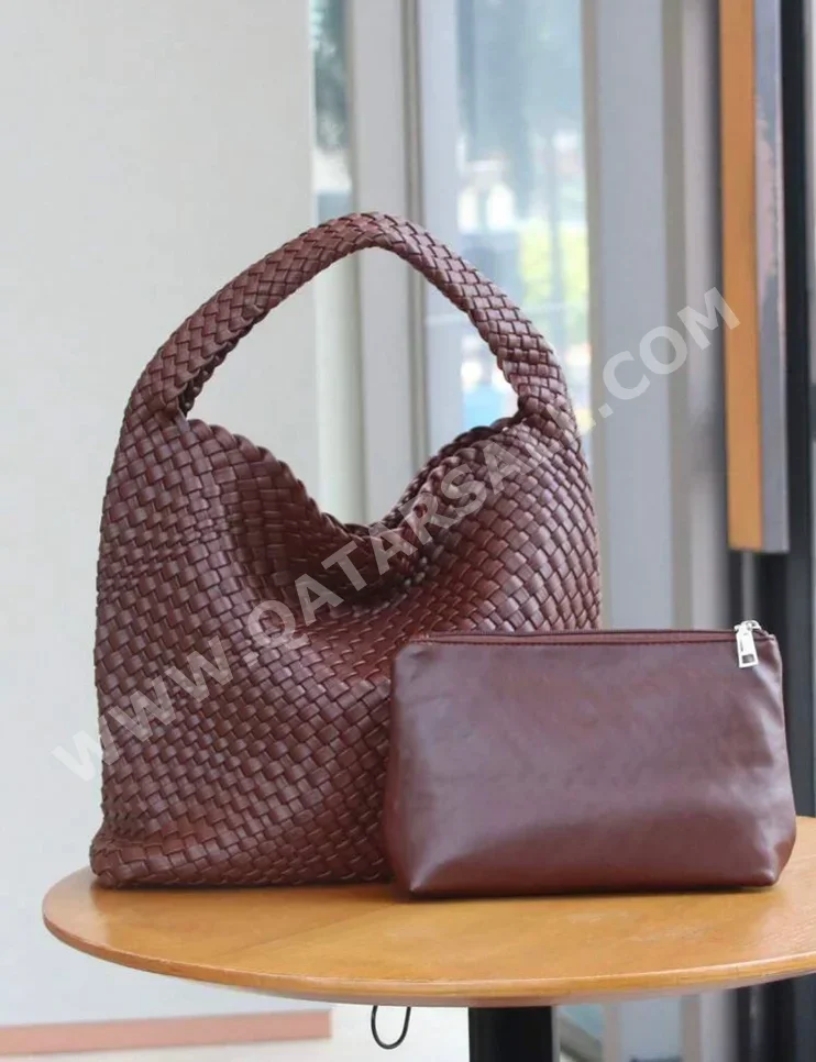 Tote Bag  - Brown  - Unisex