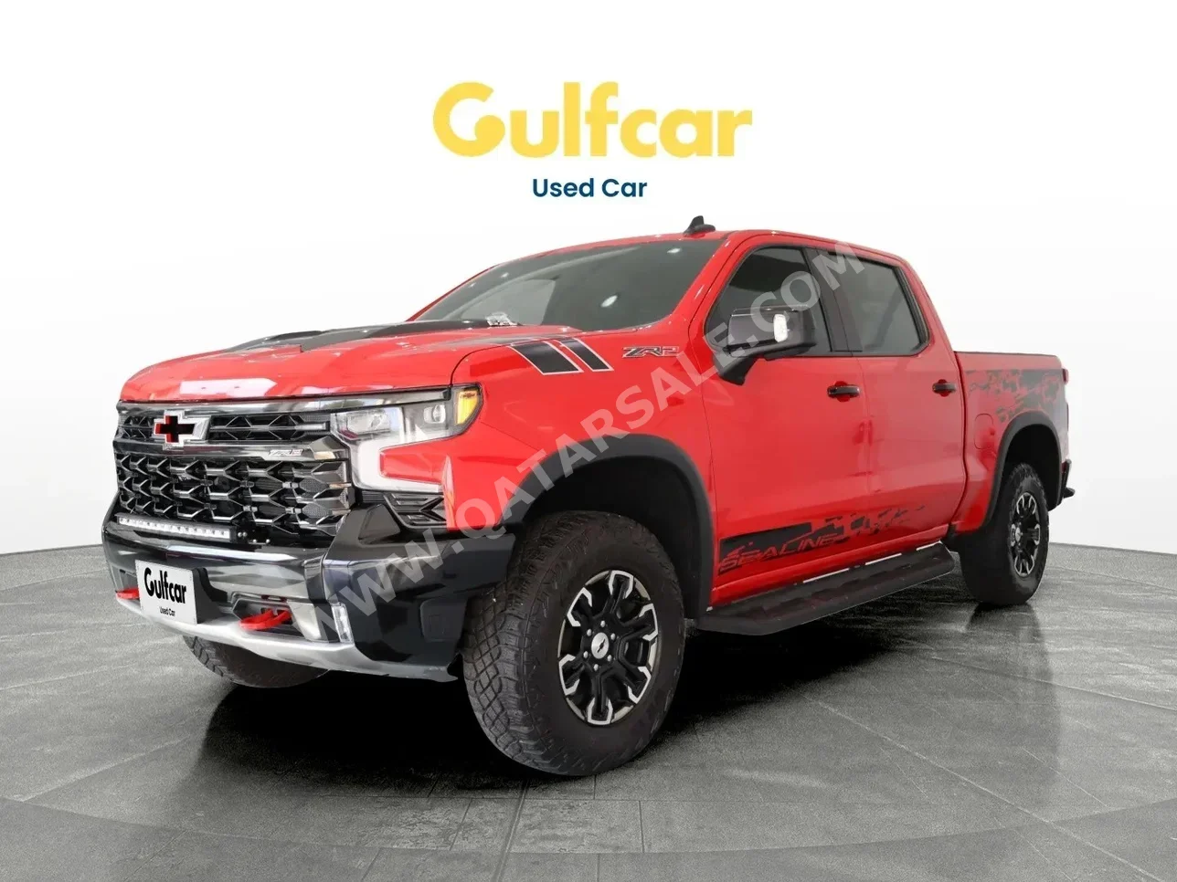 Chevrolet  Silverado  ZR 2  2023  Automatic  10,426 Km  8 Cylinder  Four Wheel Drive (4WD)  Pick Up  Red  With Warranty