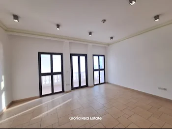 1 Bedrooms  Apartment  in Doha -  The Pearl  Semi Furnished