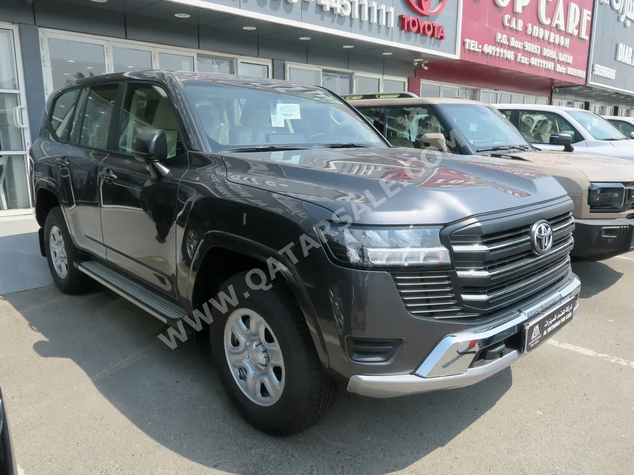 Toyota  Land Cruiser  GX  2024  Automatic  0 Km  6 Cylinder  Four Wheel Drive (4WD)  SUV  Black  With Warranty