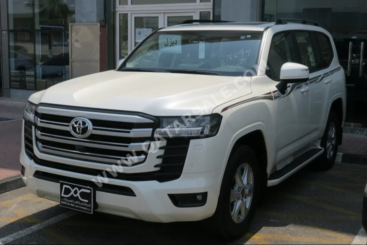 Toyota  Land Cruiser  GXR Twin Turbo  2024  Automatic  0 Km  6 Cylinder  Four Wheel Drive (4WD)  SUV  White  With Warranty