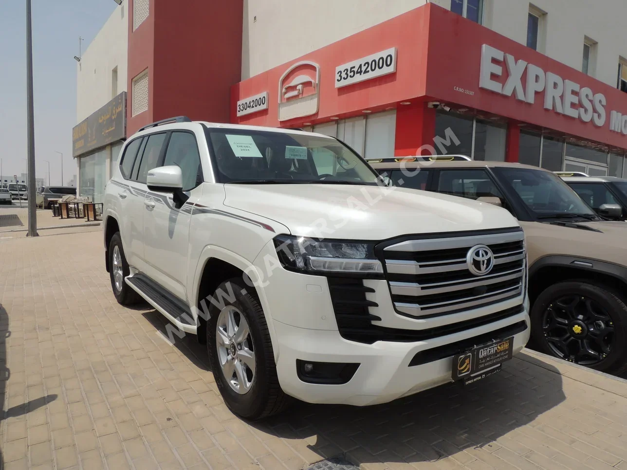 Toyota  Land Cruiser  GXR Twin Turbo  2024  Automatic  0 Km  6 Cylinder  Four Wheel Drive (4WD)  SUV  White  With Warranty