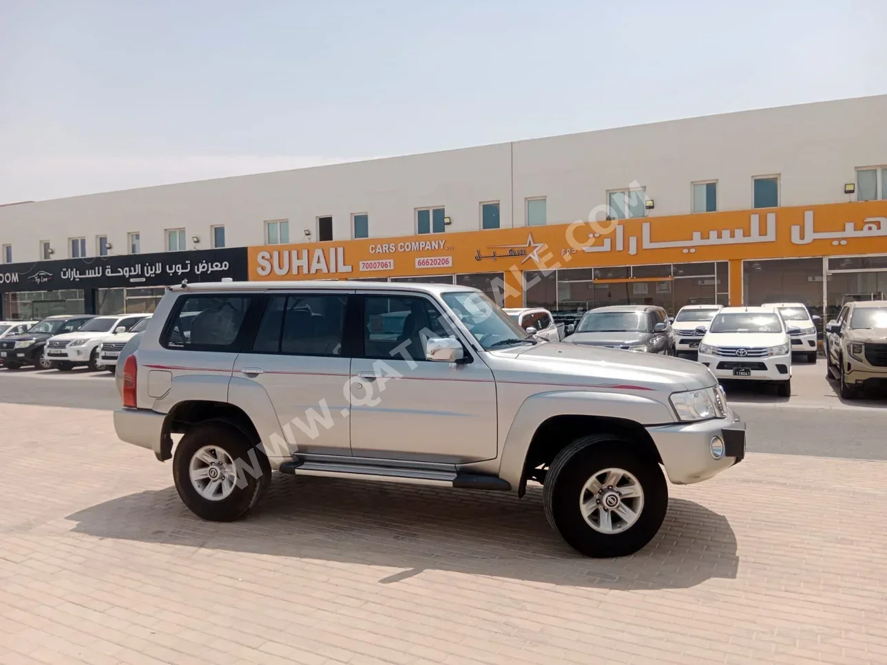 Nissan  Patrol  Safari  2022  Manual  62,000 Km  6 Cylinder  Four Wheel Drive (4WD)  SUV  Silver  With Warranty