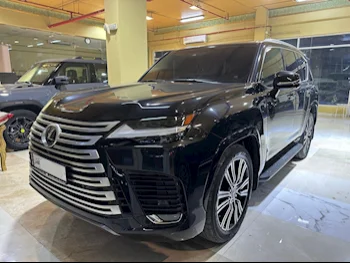 Lexus  LX  600 Luxury  2022  Automatic  55,000 Km  6 Cylinder  Four Wheel Drive (4WD)  SUV  Black  With Warranty