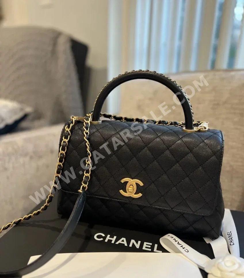 Bags  - Chanel  - Black  - Genuine Leather  - For Women