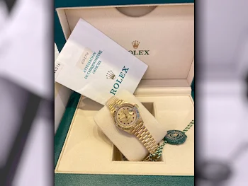 Watches - Rolex  - Analogue Watches  - Gold  - Women Watches