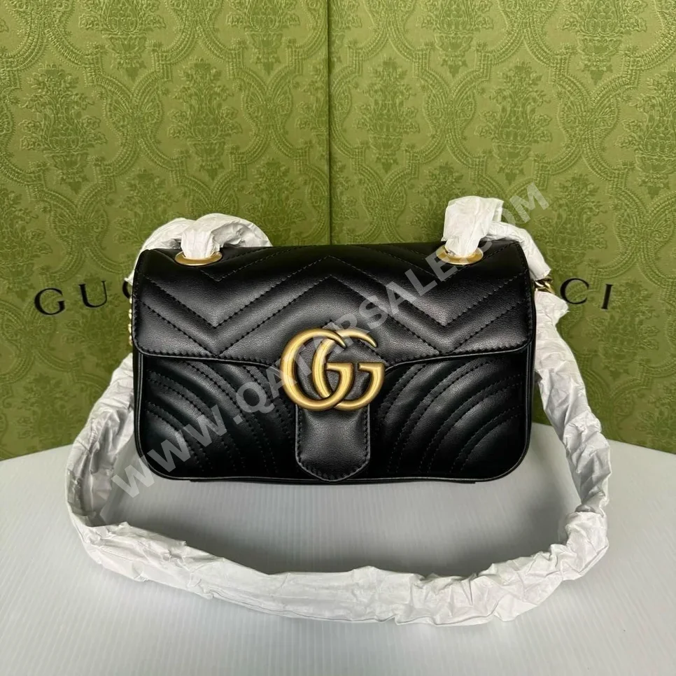 Bags  - Gucci  - Black  - Faux Leather  - For Women