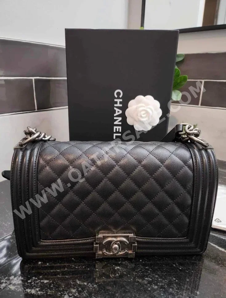 Purses  - Chanel  - Black  - Genuine Leather  - For Women