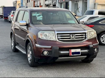 Honda  Pilot  2014  Automatic  248,000 Km  6 Cylinder  Four Wheel Drive (4WD)  SUV  Maroon