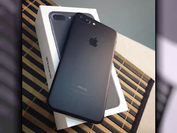 Apple  - iPhone 7  - Plus  - Black Titanium  - 128 GB