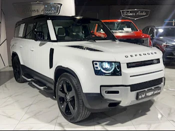 Land Rover  Defender  130 HSE  2023  Automatic  74٬000 Km  6 Cylinder  Four Wheel Drive (4WD)  SUV  White  With Warranty