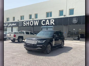 Land Rover  Range Rover  Vogue SE Super charged  2015  Automatic  184,000 Km  8 Cylinder  Four Wheel Drive (4WD)  SUV  Black