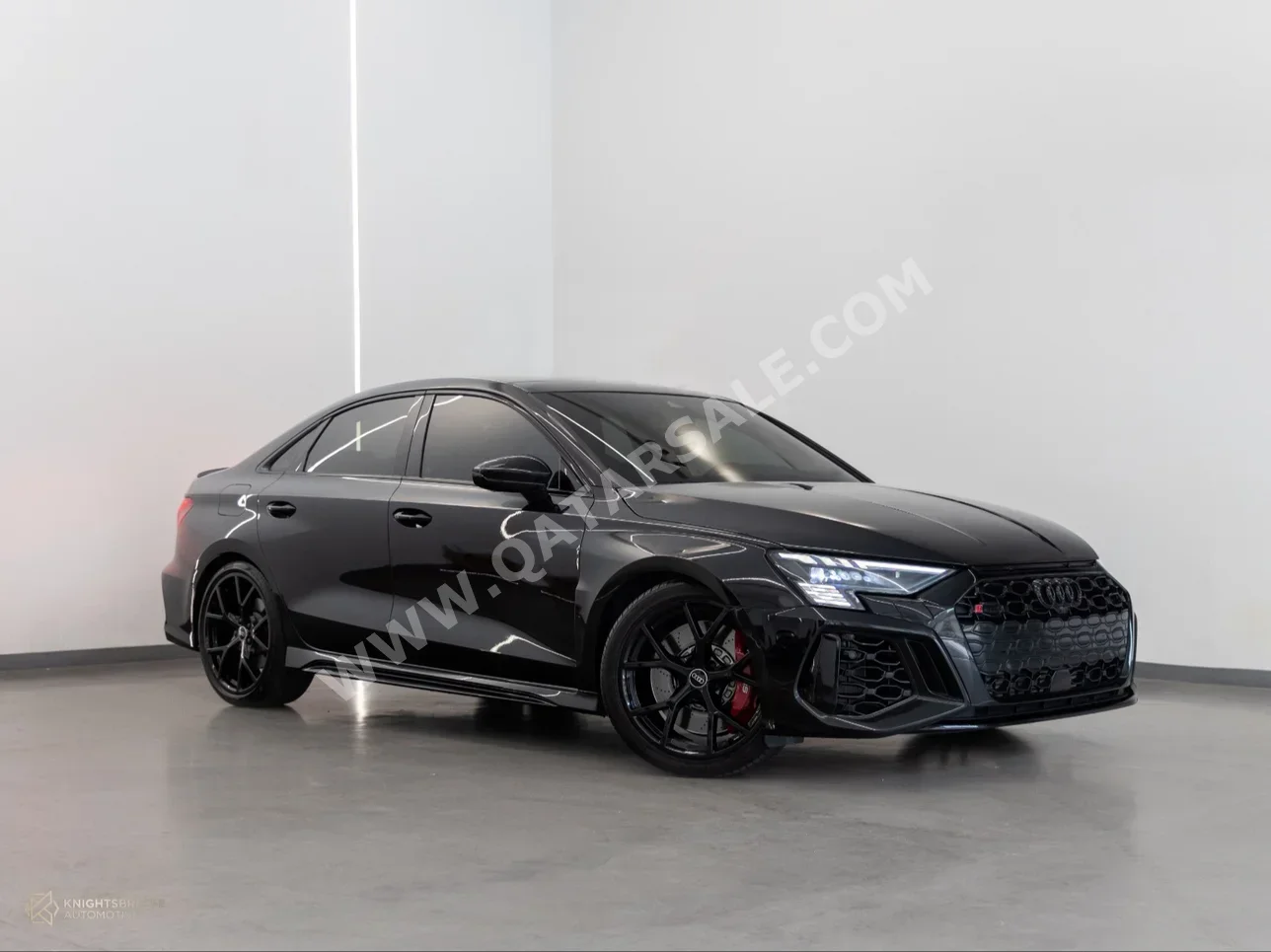 Audi  RS  3  2022  Automatic  31,000 Km  5 Cylinder  All Wheel Drive (AWD)  Sedan  Black  With Warranty