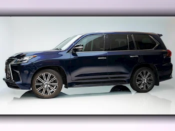 Lexus  LX  570  2018  Automatic  140٬000 Km  8 Cylinder  Four Wheel Drive (4WD)  SUV  Blue