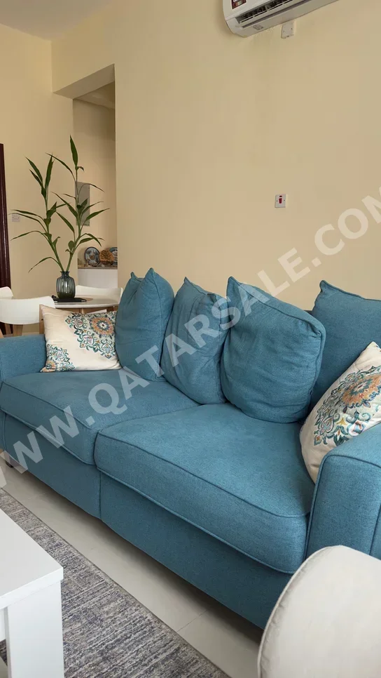 Sofas, Couches & Chairs 2-Seat Sofa  - Fabric  - Turquoise