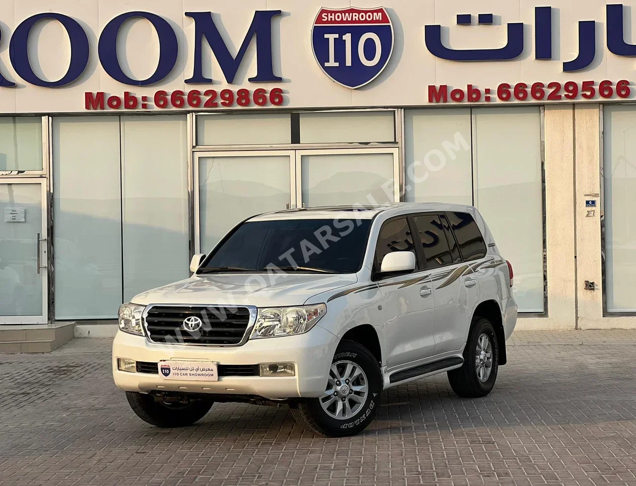 Toyota  Land Cruiser  GX  2008  Automatic  309,000 Km  6 Cylinder  Four Wheel Drive (4WD)  SUV  White