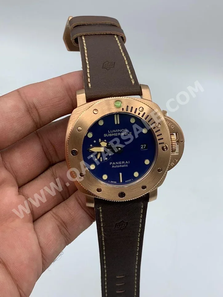 Watches - Panerai  - Analogue Watches  - Blue  - Men Watches